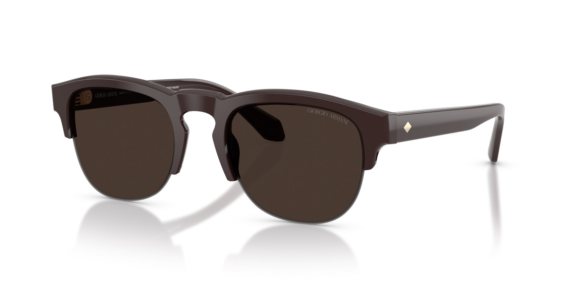 Giorgio Armani AR8238 Oval Sunglasses | Fashion Eyewear US display picture 1