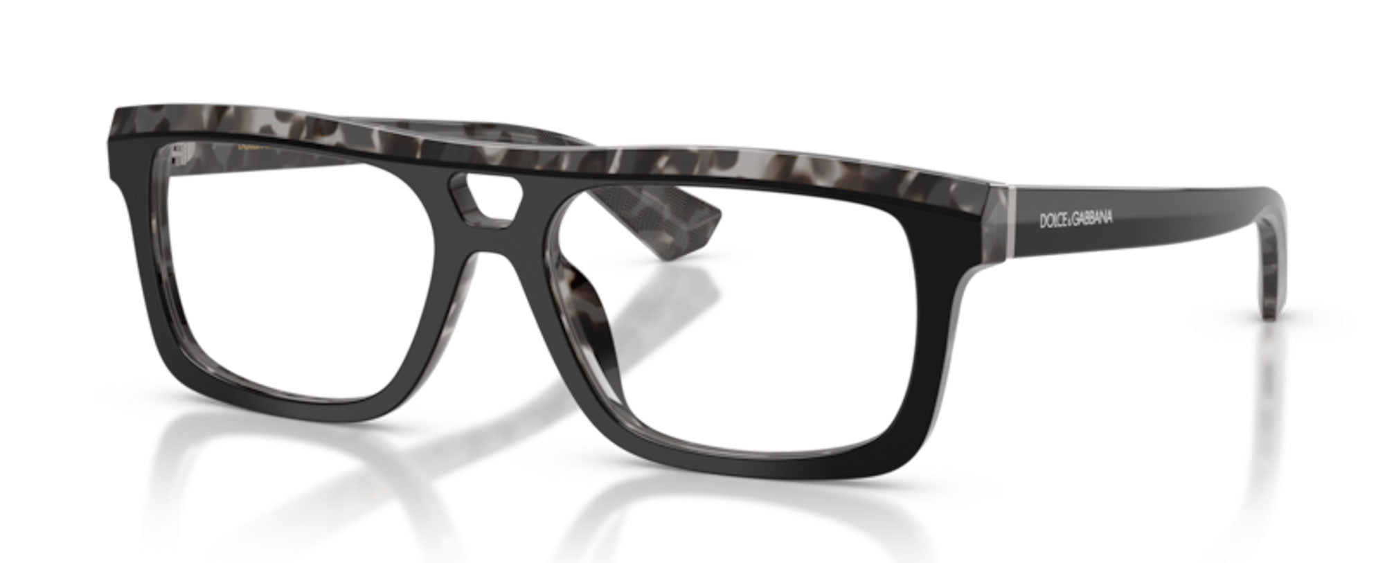 Dolce&Gabbana DG3431 Rectangle Glasses | Fashion Eyewear US