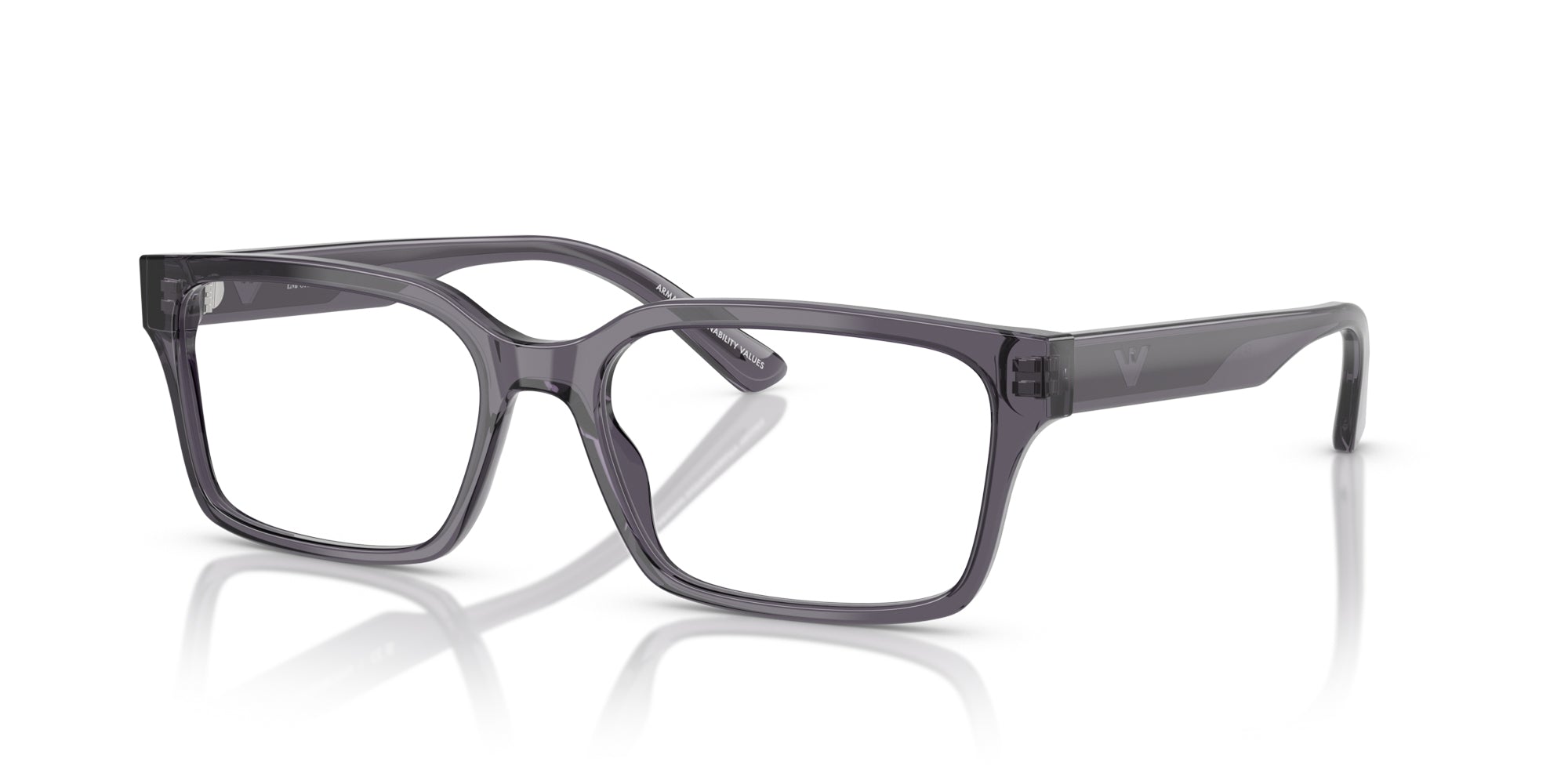 Emporio Armani EA3244 Rectangle Glasses Fashion Eyewear