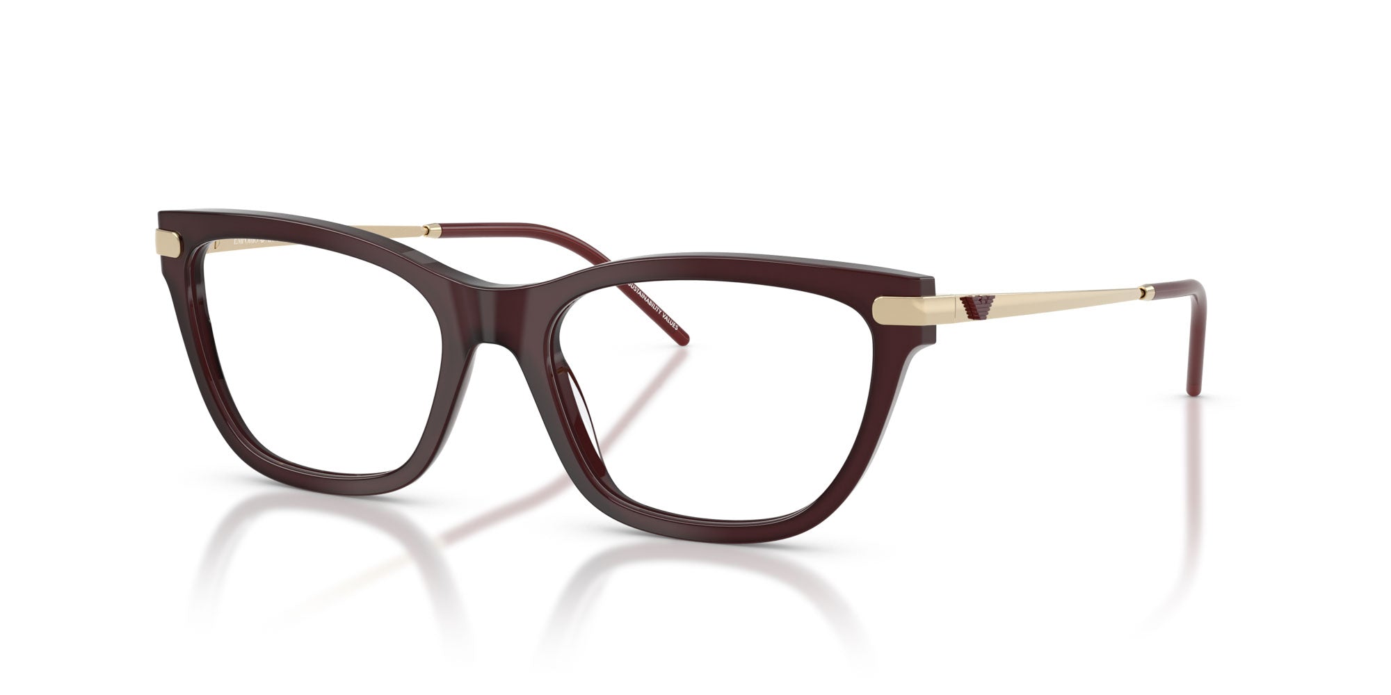 Emporio Armani EA3262 Cat Eye Glasses | Fashion Eyewear US