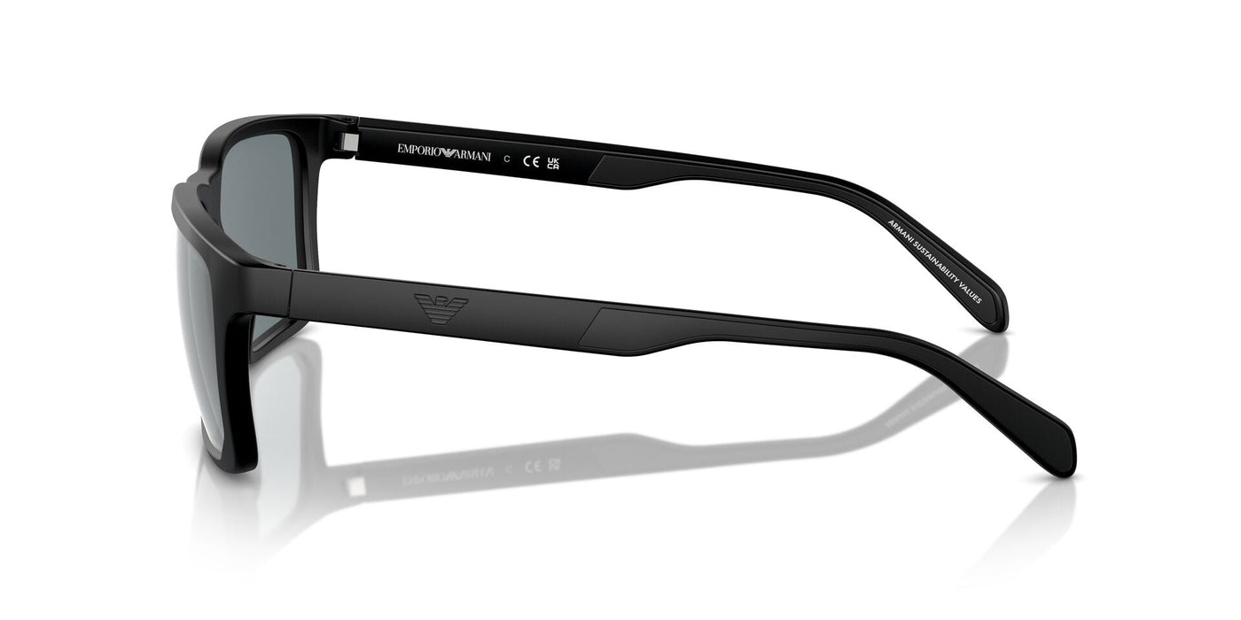 Emporio Armani EA4219 Matte Black/Grey Black Mirror #colour_matte-black-grey-black-mirror