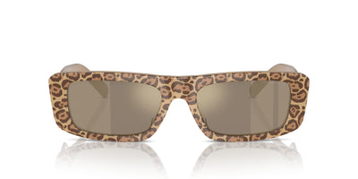 Emporio Armani EA4229U Leopard/Light Brown Gold Mirror #colour_leopard-light-brown-gold-mirror