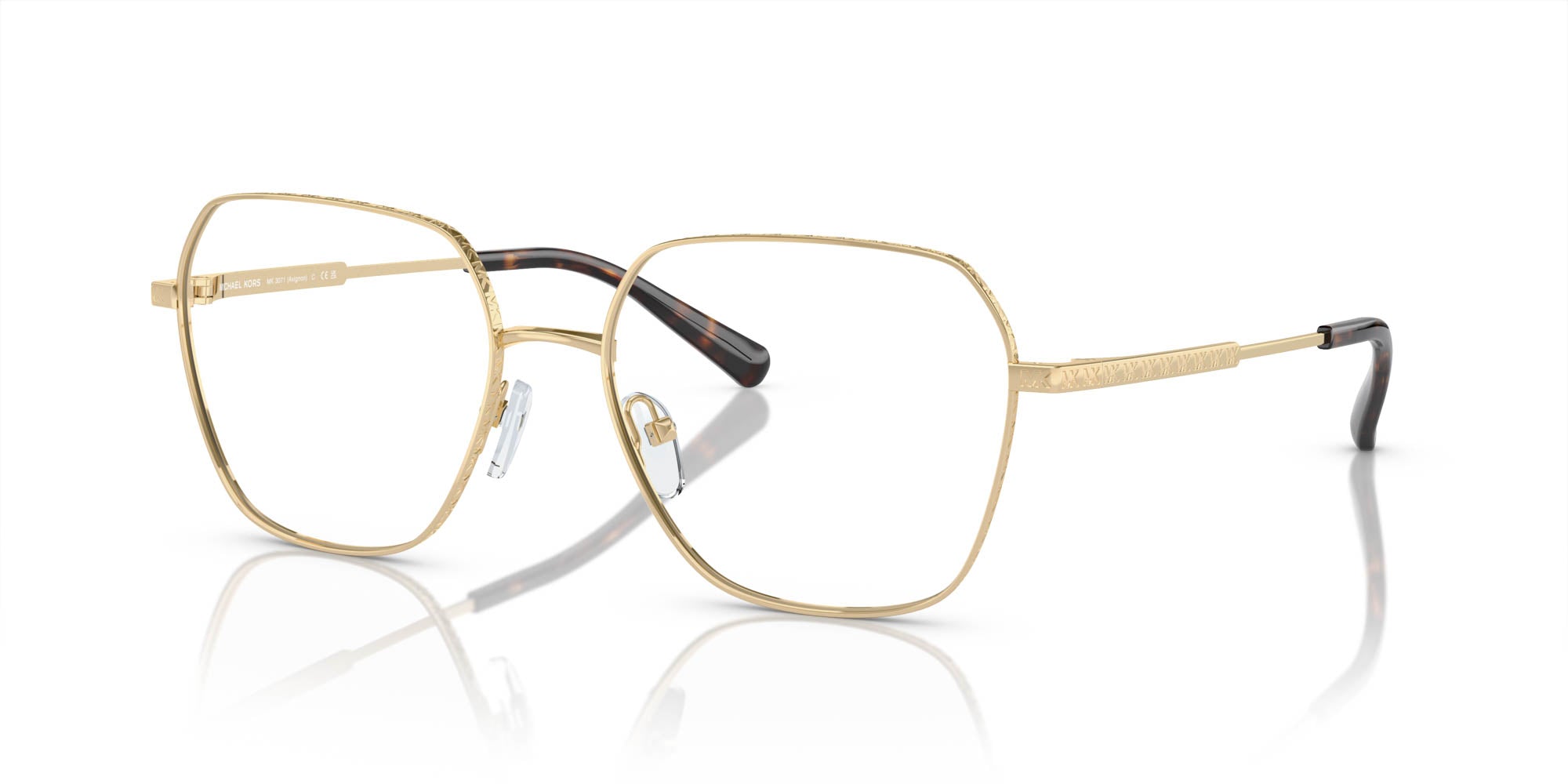 Michael Kors Avignon MK3071 Square Glasses | Fashion Eyewear US