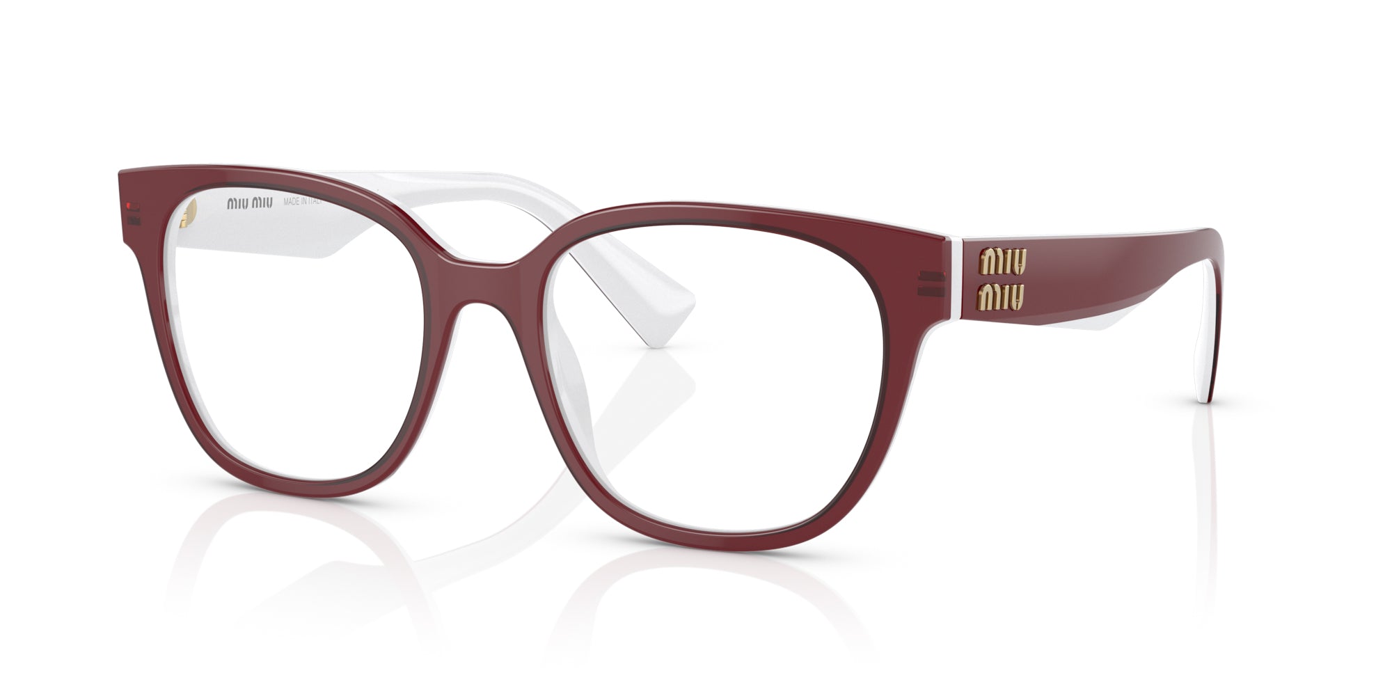 Miu Miu VMU02V Square Glasses | Fashion Eyewear Miu Miu VMU02V Square Glasses | Fashion Eyewear