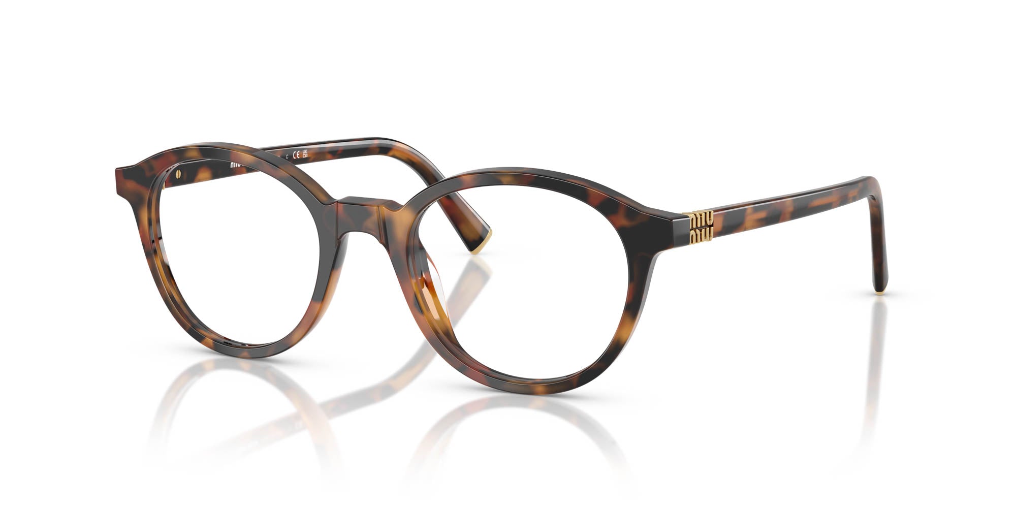 【送料込み】miu miu★SALE★5NR026 Miu Miu VMU06X Square Glasses | Fashion Eyewear