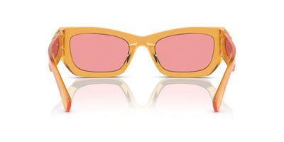 Miu Miu SMU09W Orange Transparent/Pink #colour_orange-transparent-pink