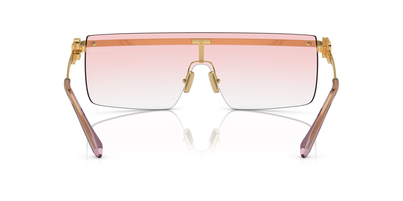 Miu Miu SMU50Z Gold/Clear Pink Gradient #colour_gold-clear-pink-gradient