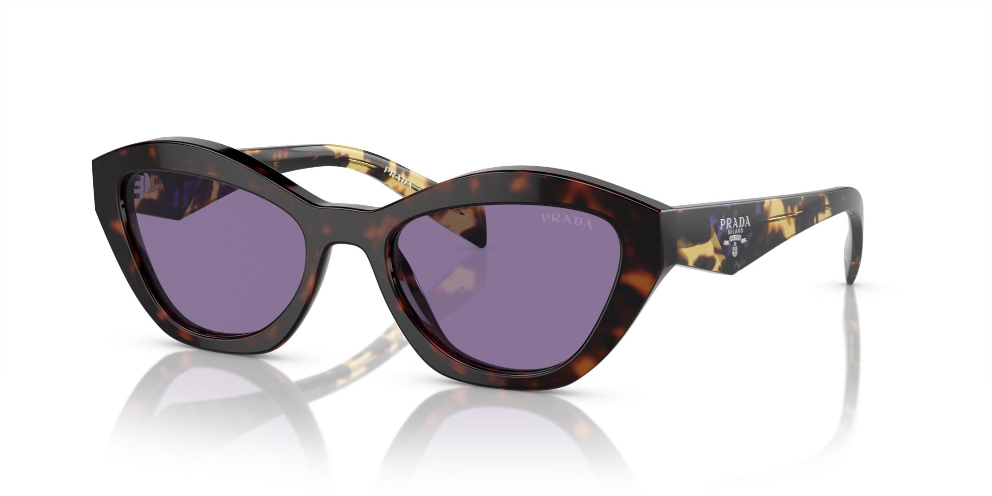 PRADA sunglasses purple Black サングラス プラダ Prada PR17WS Sunglasses in Black Violet – Designer Daydream