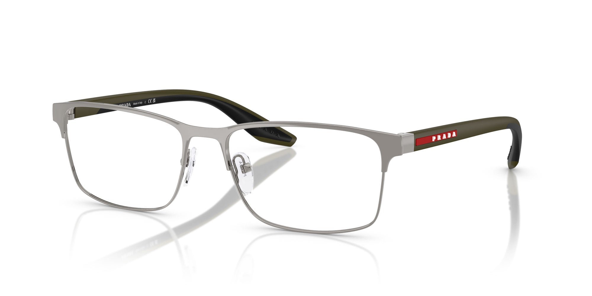 Prada Linea Rossa VPS50P Rectangle Glasses | Fashion Eyewear US