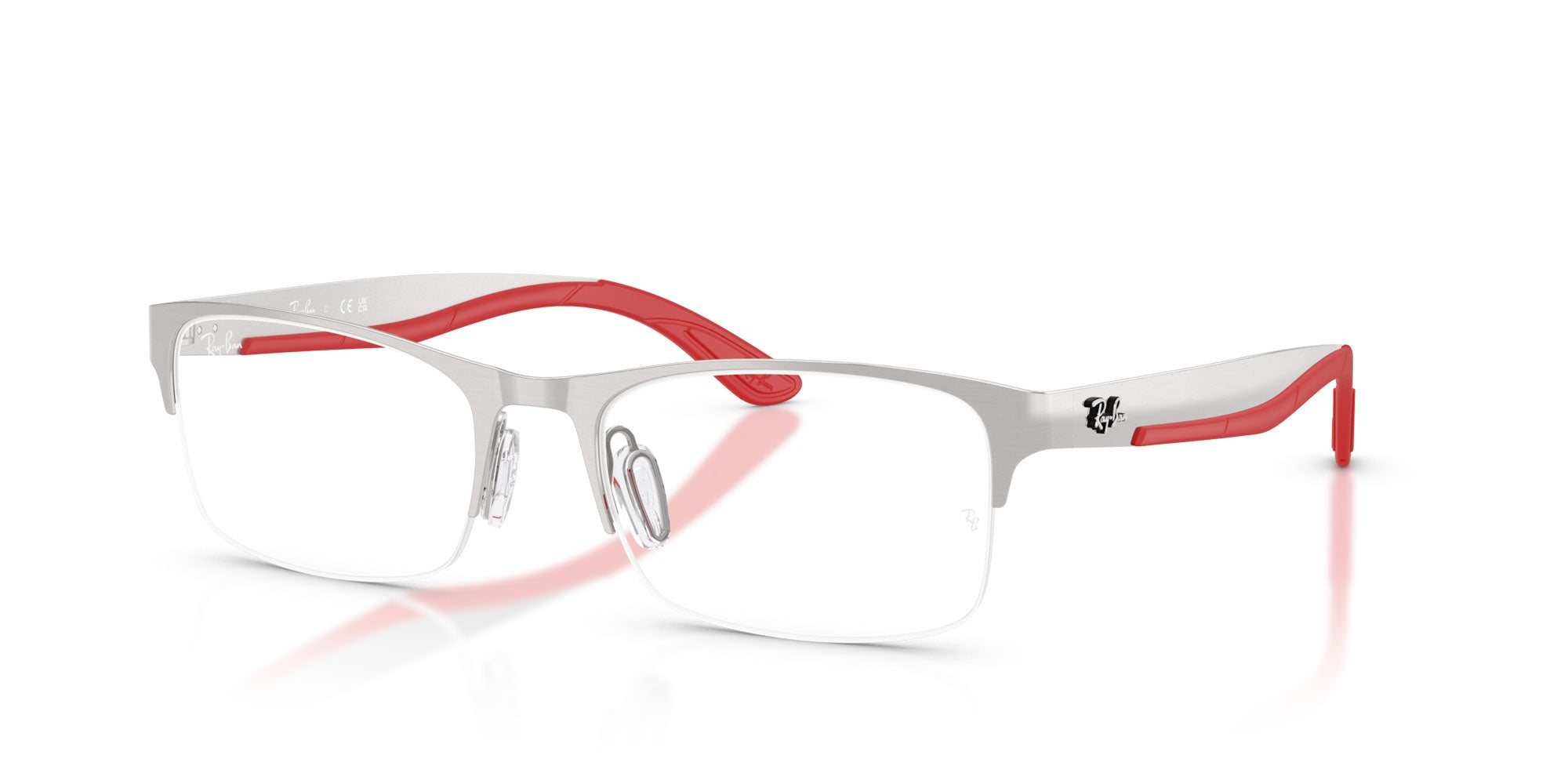 Ray-Ban RB7551 Rectangle Glasses | Fashion Eyewear UK