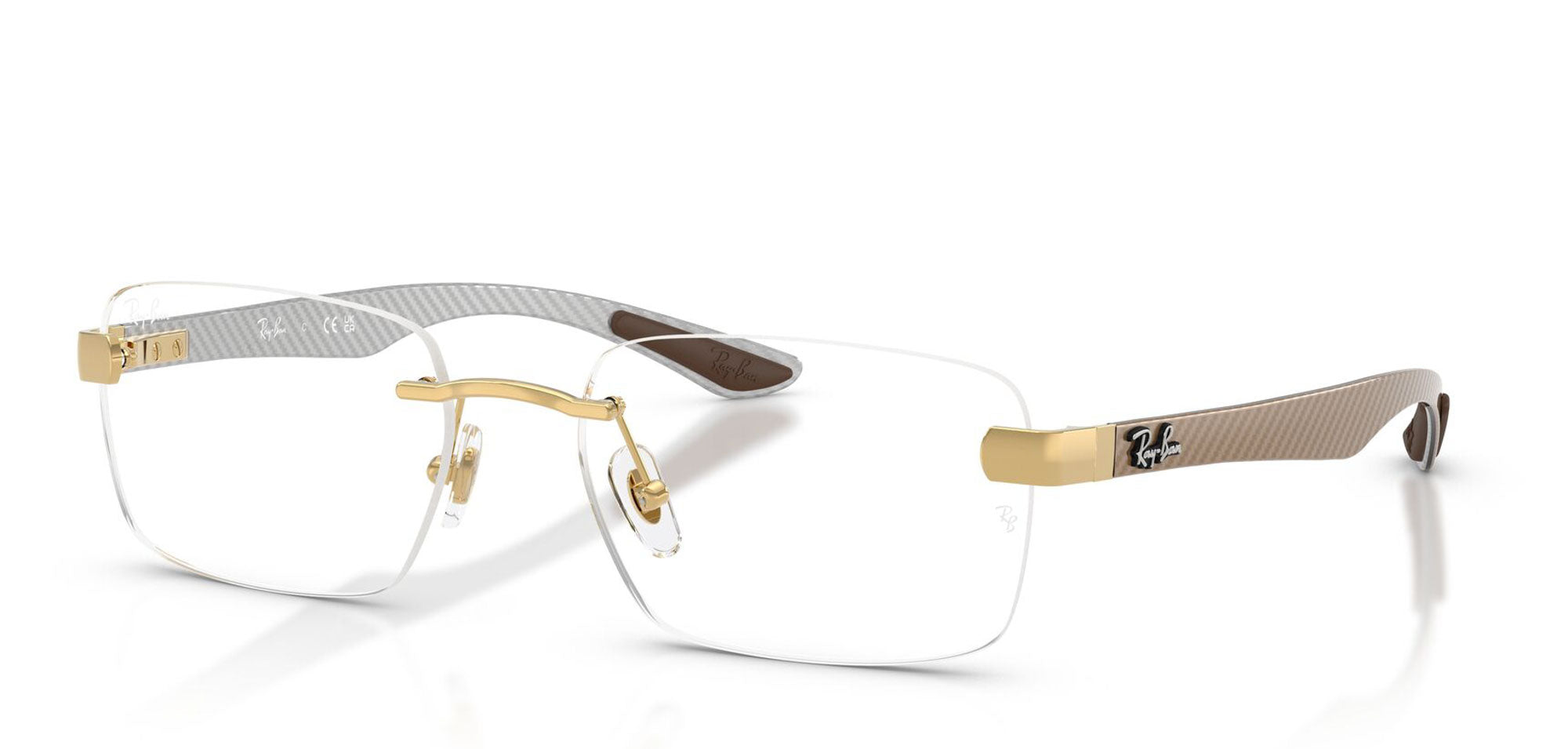 RAY-BAN スクエアサングラス Ray-Ban RB8423 Square Glasses | Fashion Eyewear US