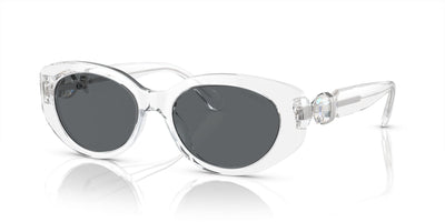 Swarovski SK6002 Transparent Crystal/Dark Grey #colour_transparent-crystal-dark-grey