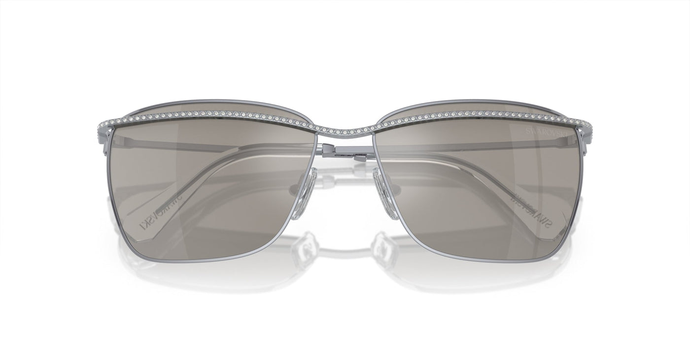 Swarovski SK7006 Dark Silver/Light Grey Silver Mirror #colour_dark-silver-light-grey-silver-mirror