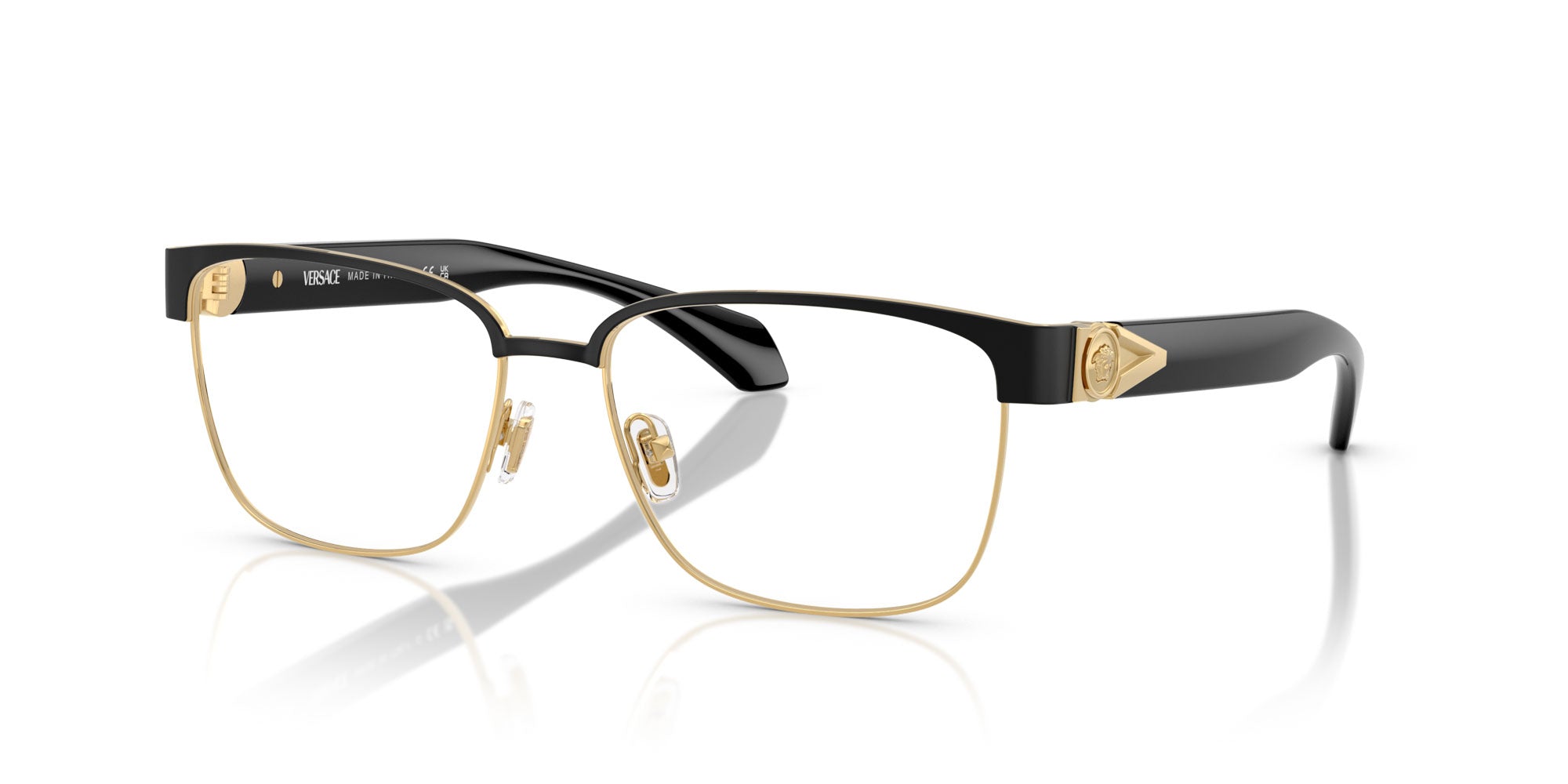 Versace VE1306 Square Glasses | Fashion Eyewear US display picture 1