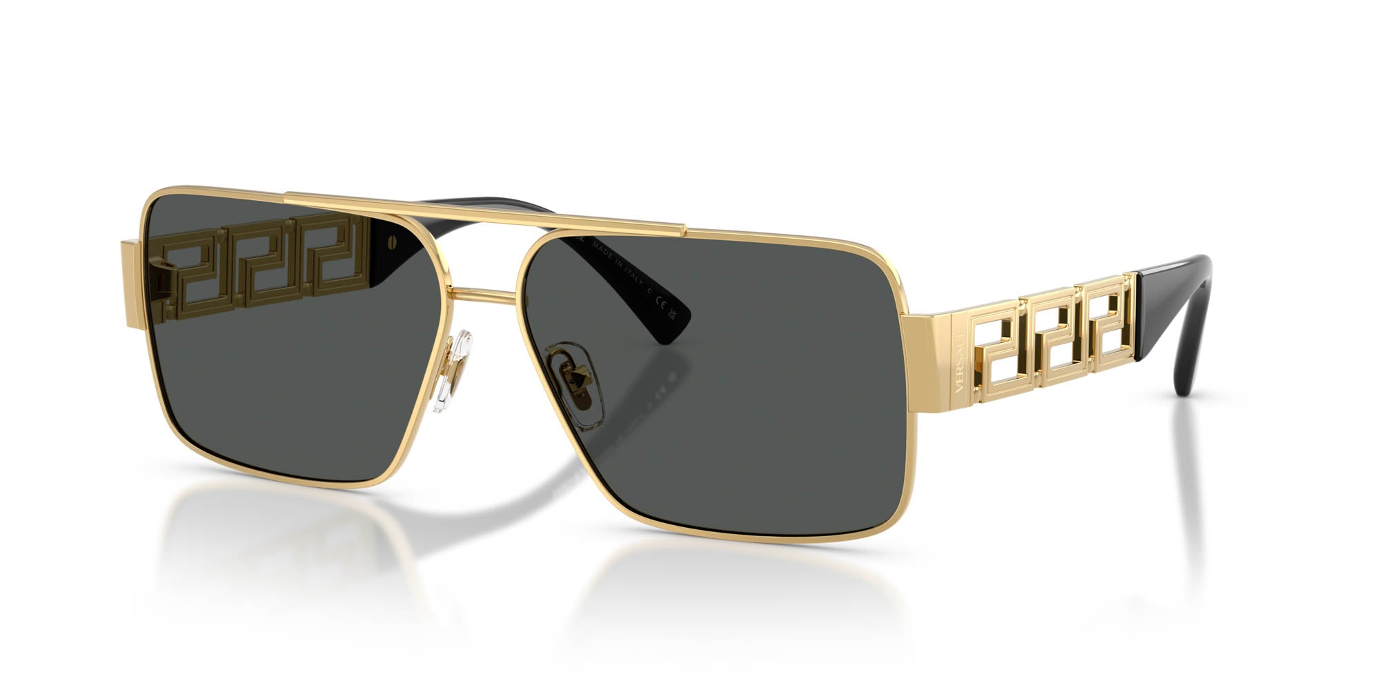 Versace VE2290 Rectangle Sunglasses | Fashion Eyewear US