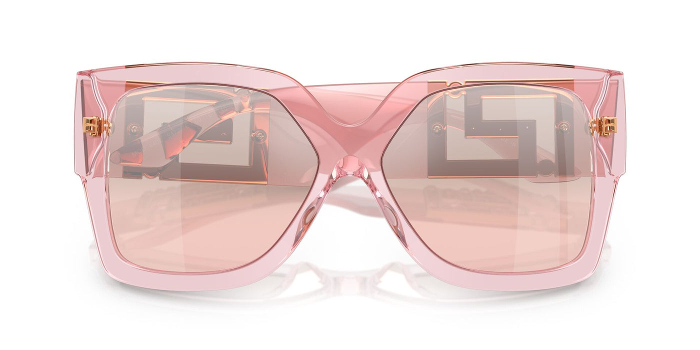Versace VE4402 Transparent Pink/Light Pink Silver Mirror #colour_transparent-pink-light-pink-silver-mirror