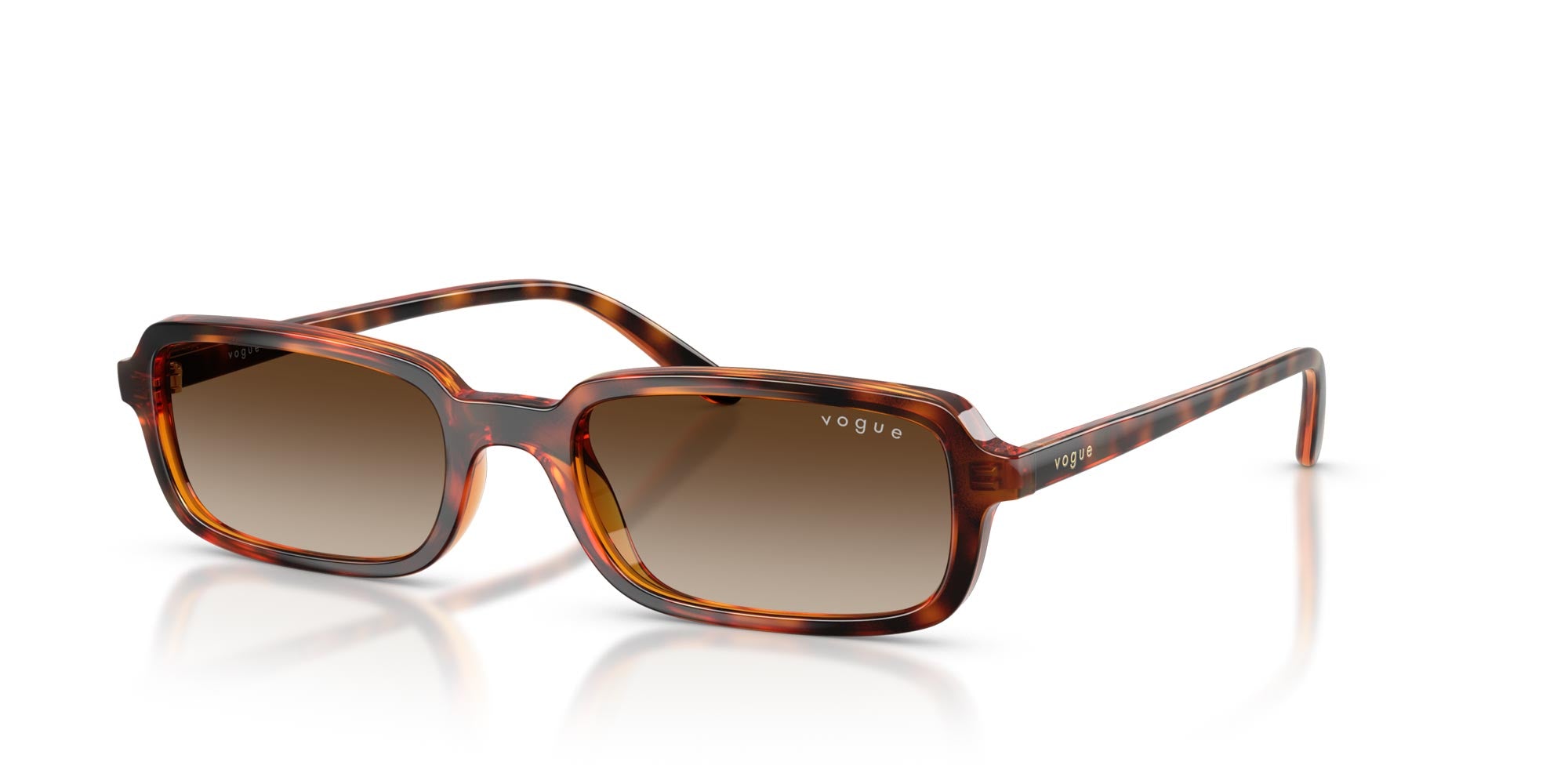 VOGUE Rectangle Sunglasses Vogue VO 2319-S – Vintage Frames Company main image 3
