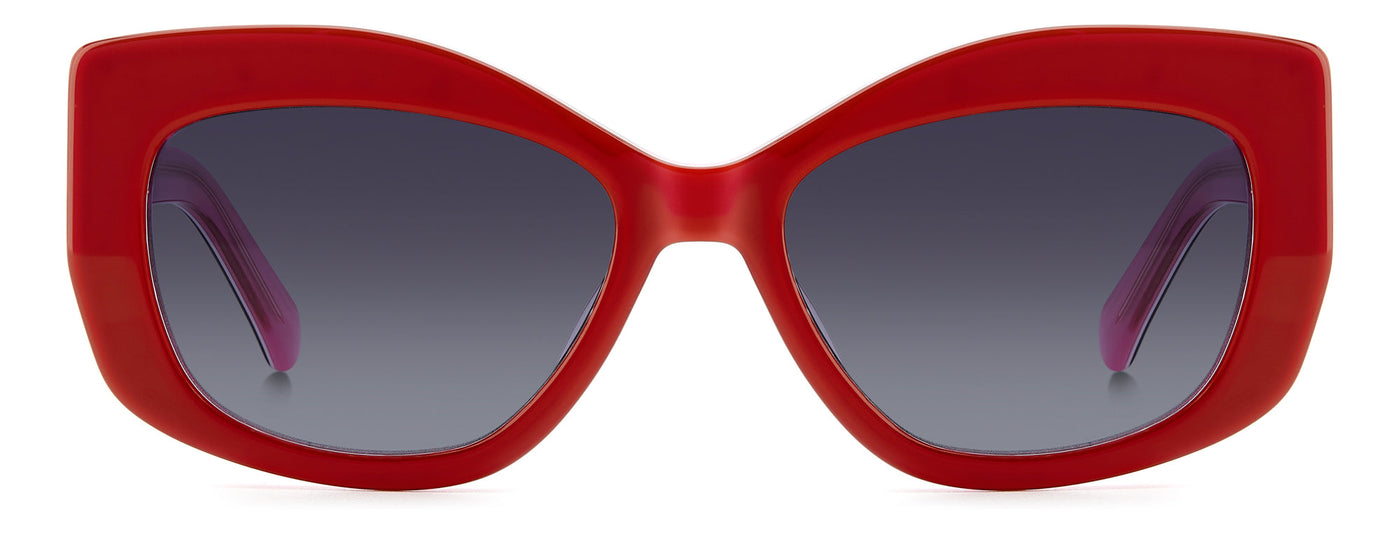 Kate Spade FRIDA/G/S Red/Grey Gradient #colour_red-grey-gradient
