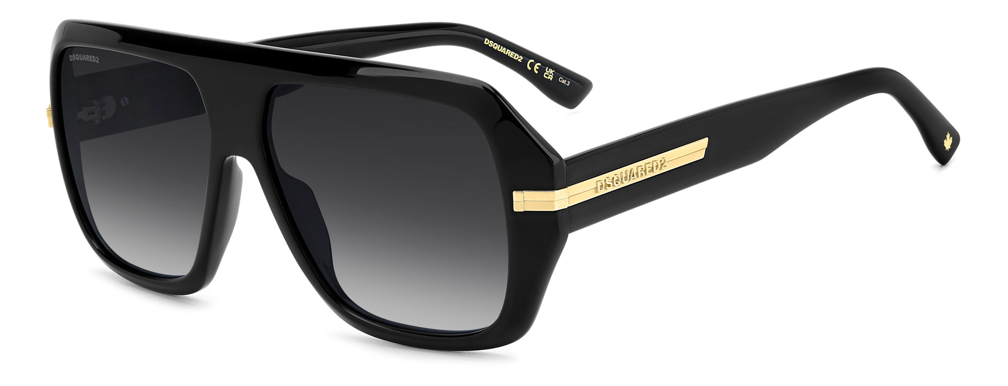 DSQUARED2 D2 0160/S Aviator Sunglasses | Fashion Eyewear US display picture 2