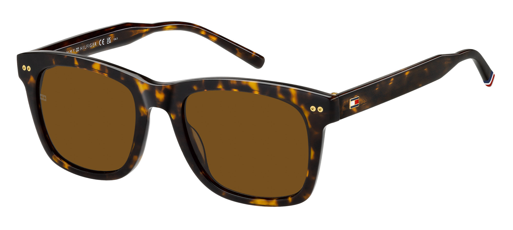 Tommy Hilfiger Sunglasses Brown Tommy Hilfiger TH2184/S Square Sunglasses  Fashion Eyewear US