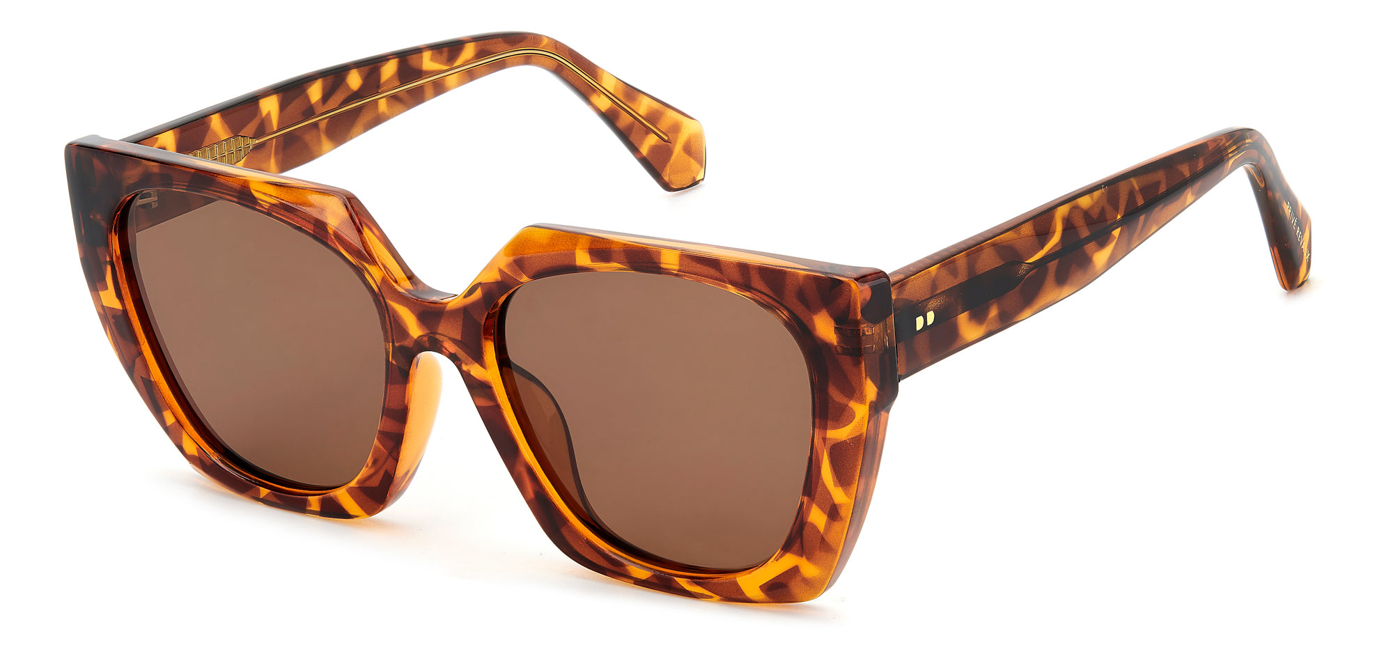 NWT Privé Revaux Purr/S Polarized Cat Eye Sunglasses Leopard Gold Jamie Foxx The Fuego • • Affordable designer sunglasses & optical  main image 2