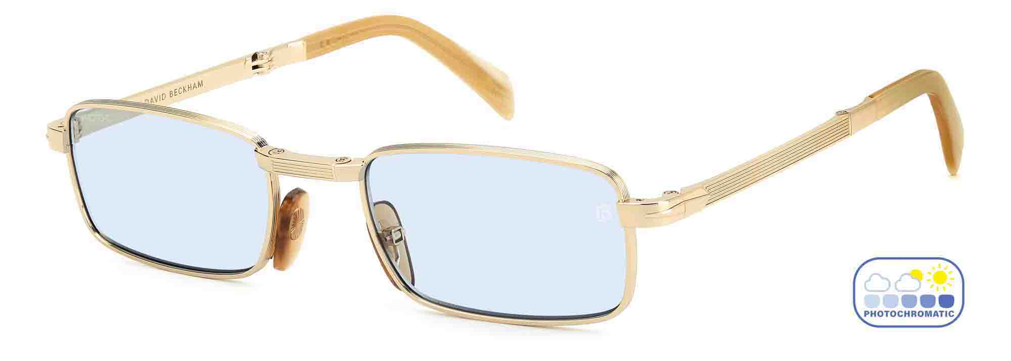 David Beckham DB99/ORIGAMI Rectangle Sunglasses | Fashion  display picture 1