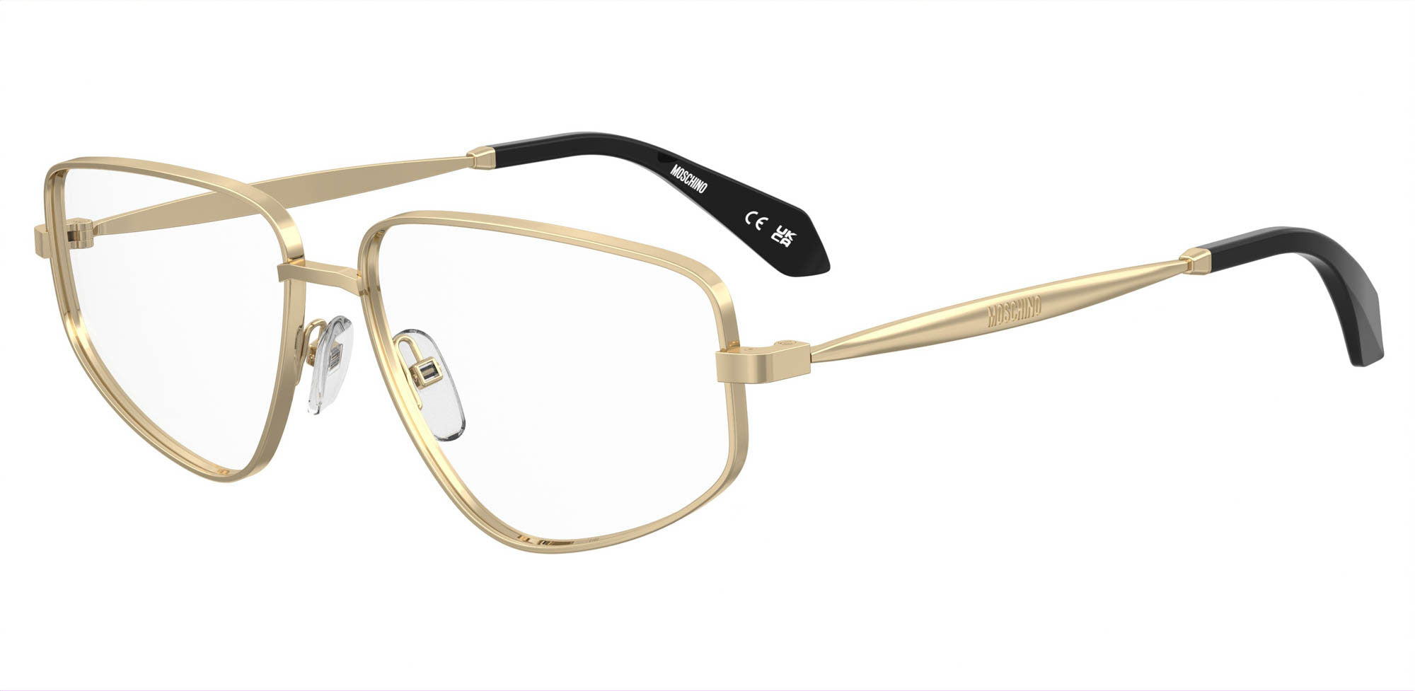 Moschino MOS655 Square Glasses | Fashion Eyewear US