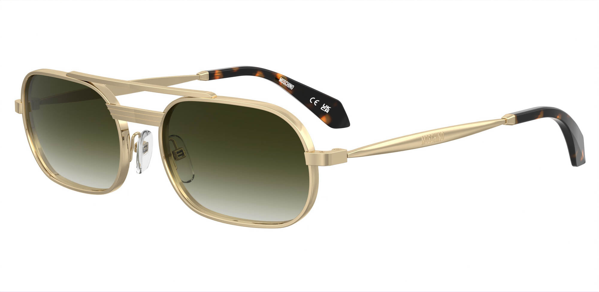 Moschino MOS198/S Oval Sunglasses | Fashion Eyewear