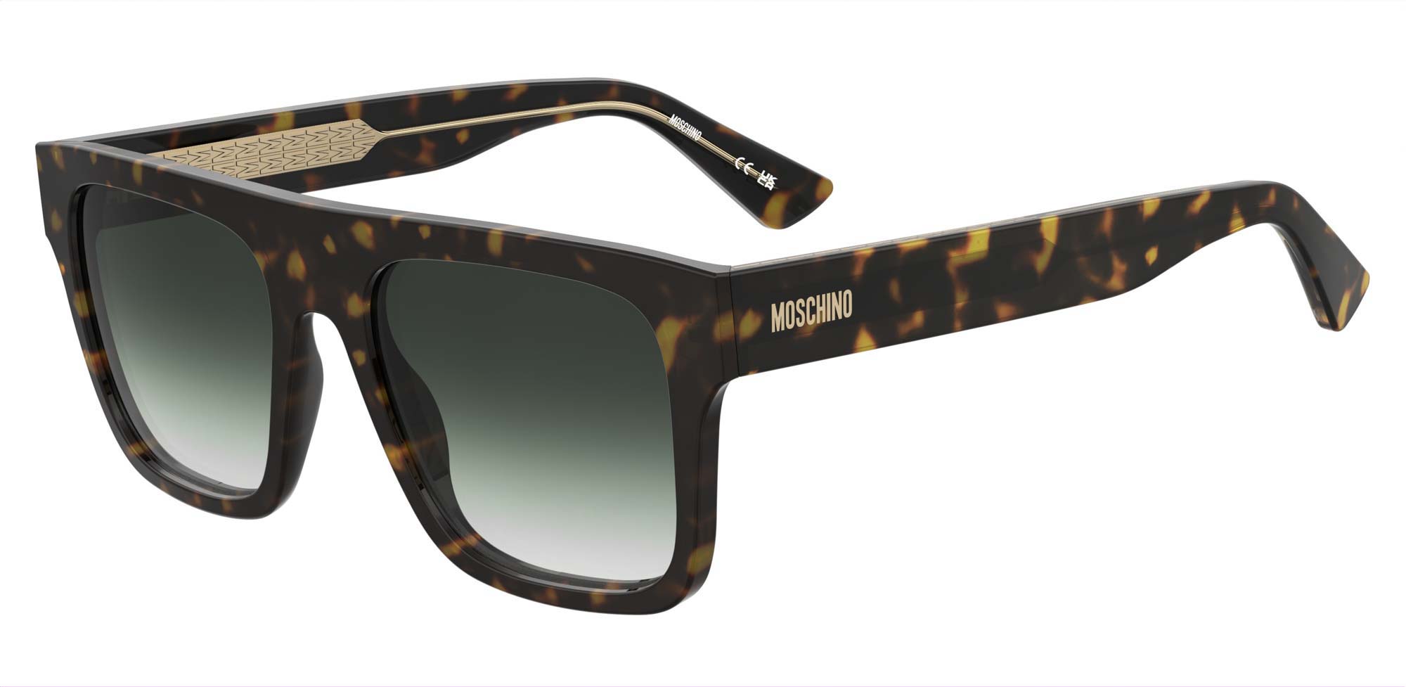 Moschino MOS201/S Square Sunglasses | Fashion Eyewear display picture 2