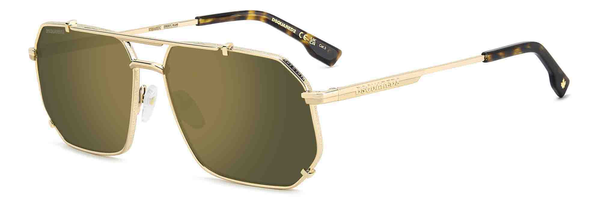 Dsquared2 aviator sunglasses Amazon.com: DSQUARED2 Unisex DQ0003 Aviator Sunglasses,Black  main image 2