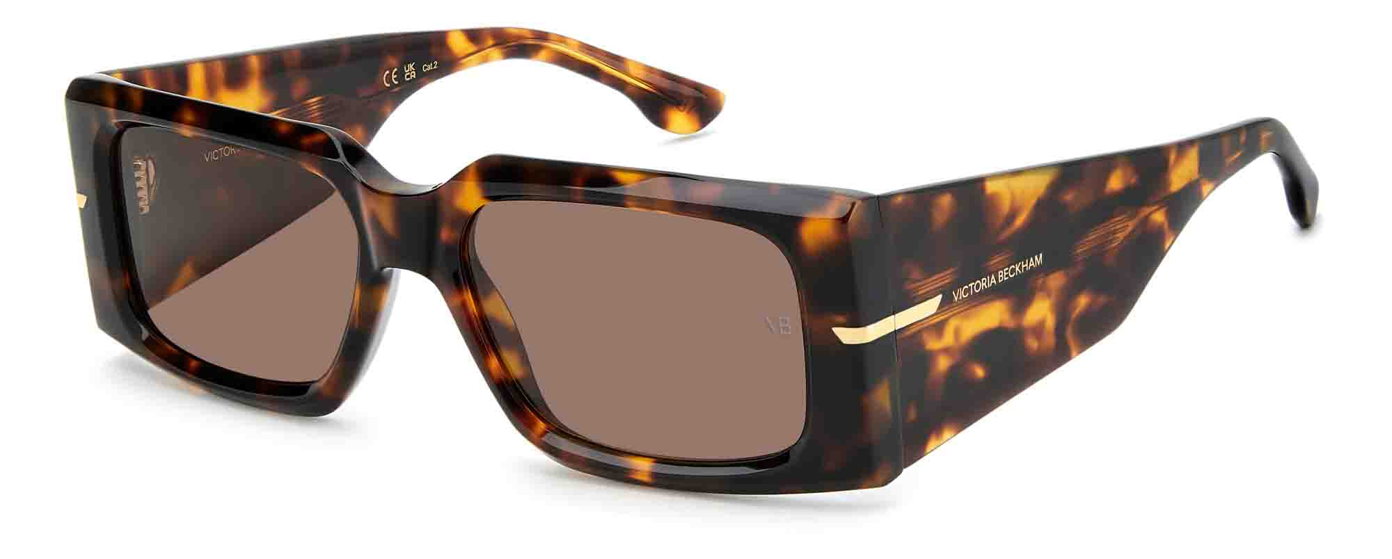 Victoria Beckham VB7008/S Rectangle Sunglasses | Fashion Eyewear UK