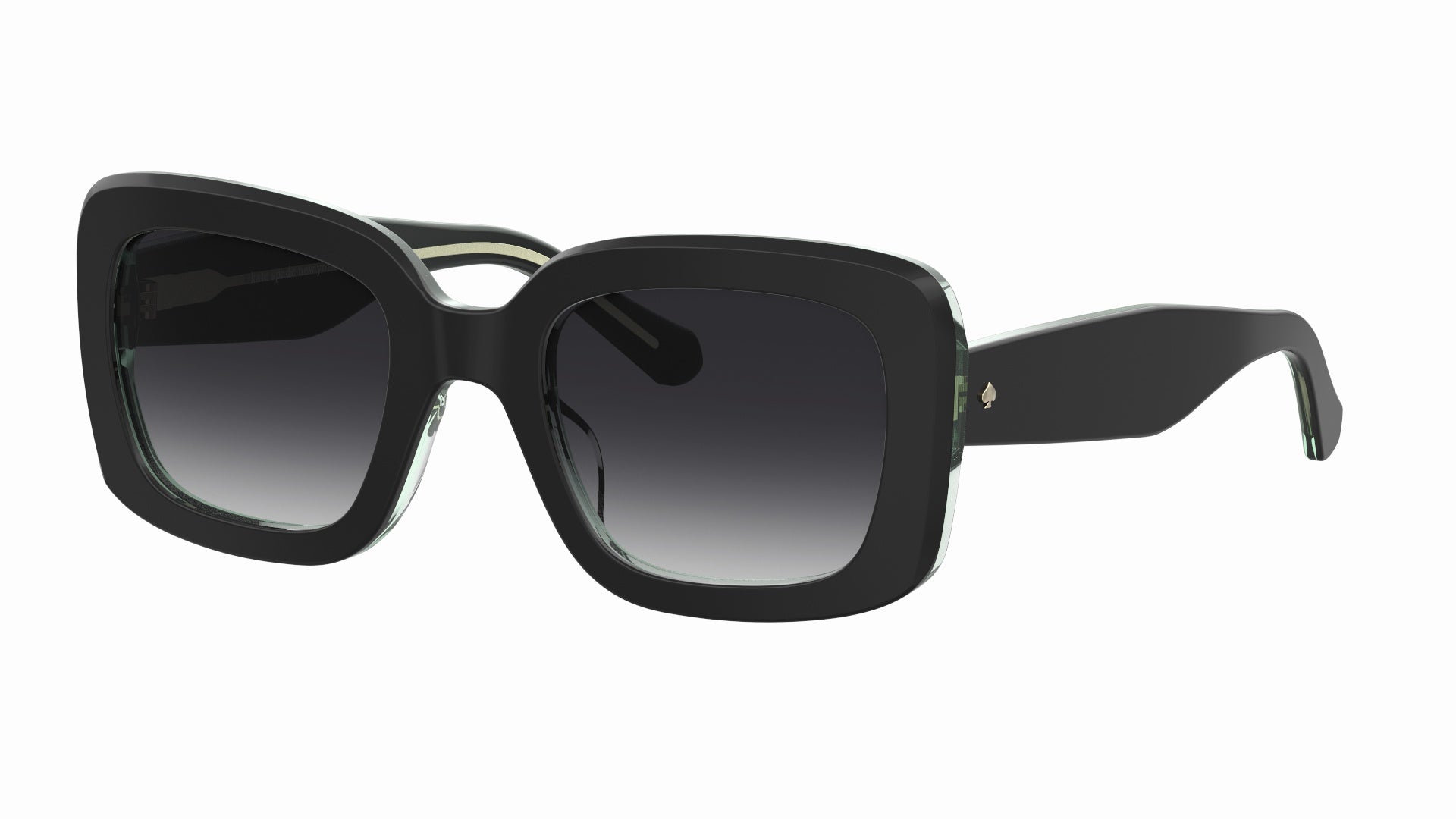 Kate Spade Bellamy Sunglasses, Tortoise Square with Case and Cleaning Cloth Sunglasses Kate Spade BELLAMY/S 206089 (YRQ GB) 206089 Woman  main image 2