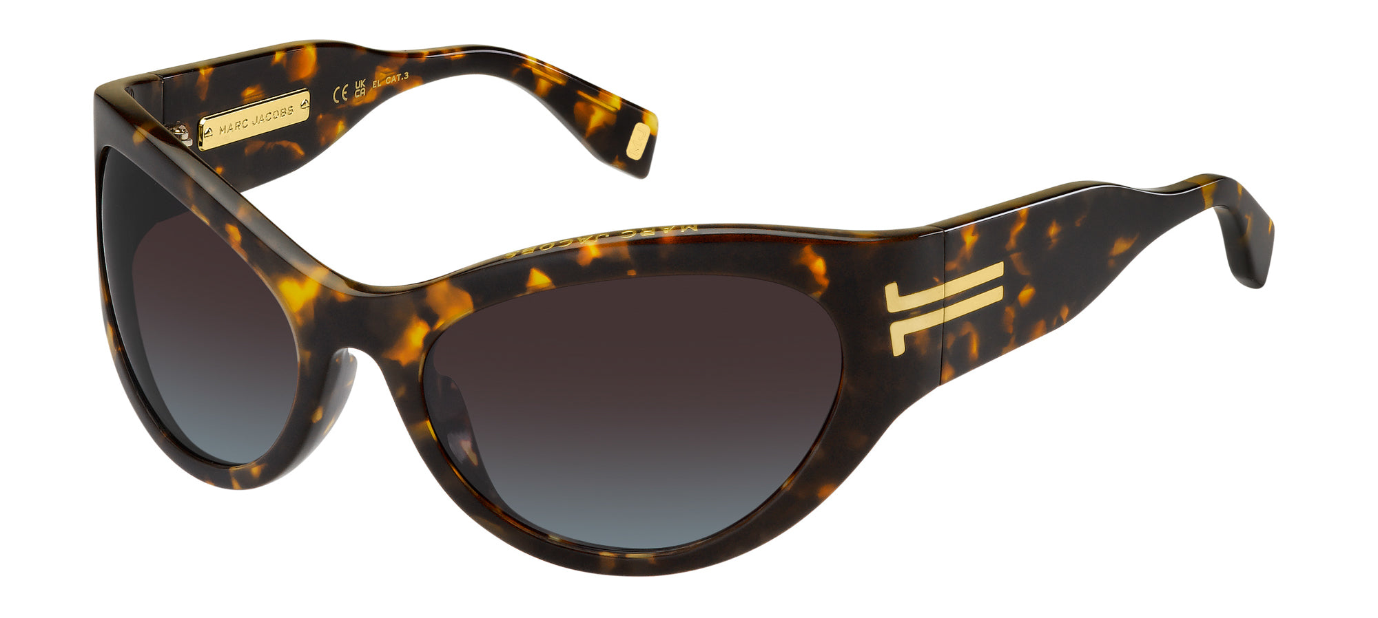Marc Jacobs Tortoiseshell Cat-Eye Sunglasses with Brown Gradient Lenses Buy Dita Elegant tortoiseshell cat-eye sunglasses featuring  main image 2