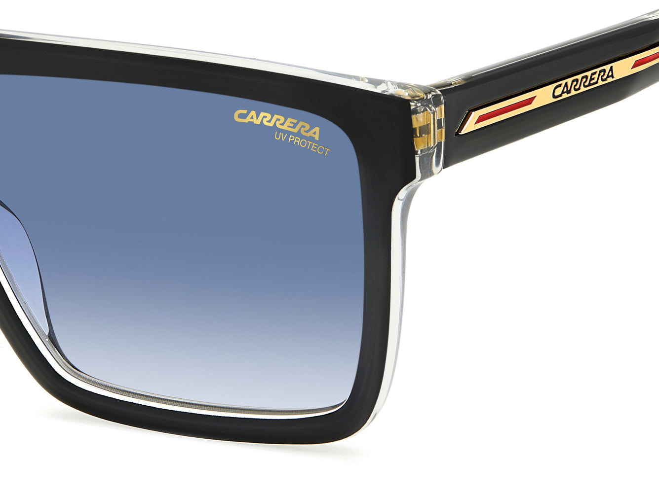 Carrera Victory C 03/S Black Crystal/Blue Gradient #colour_black-crystal-blue-gradient