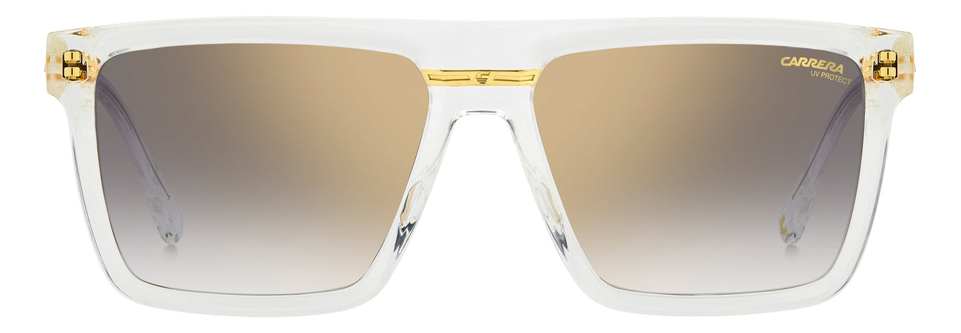 Carrera Victory C 03/S Crystal/Gold Gradient Mirror #colour_crystal-gold-gradient-mirror