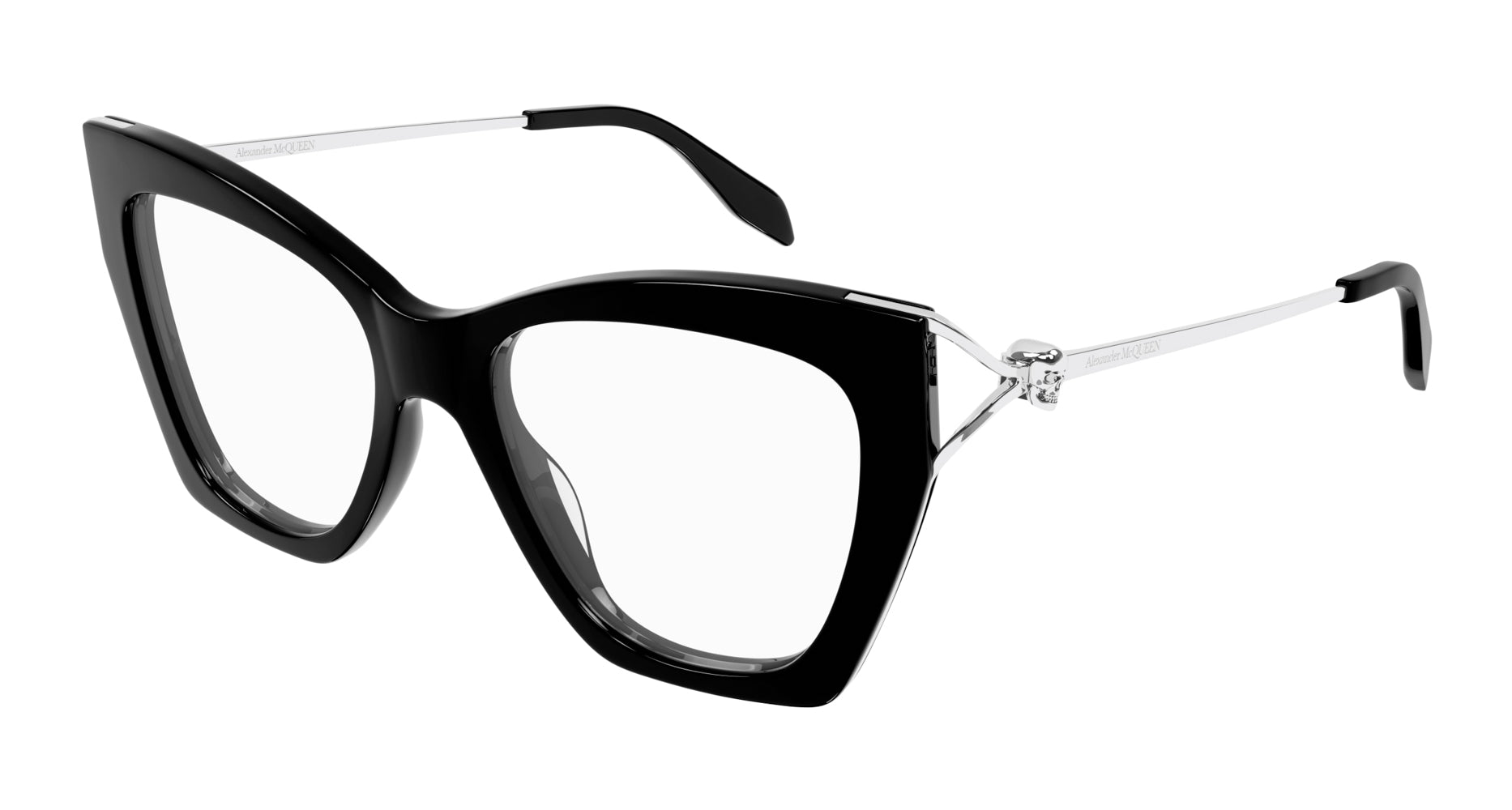 Alexander Mcqueen AM0376O Cat Eye Glasses | Fashion Eyewear US