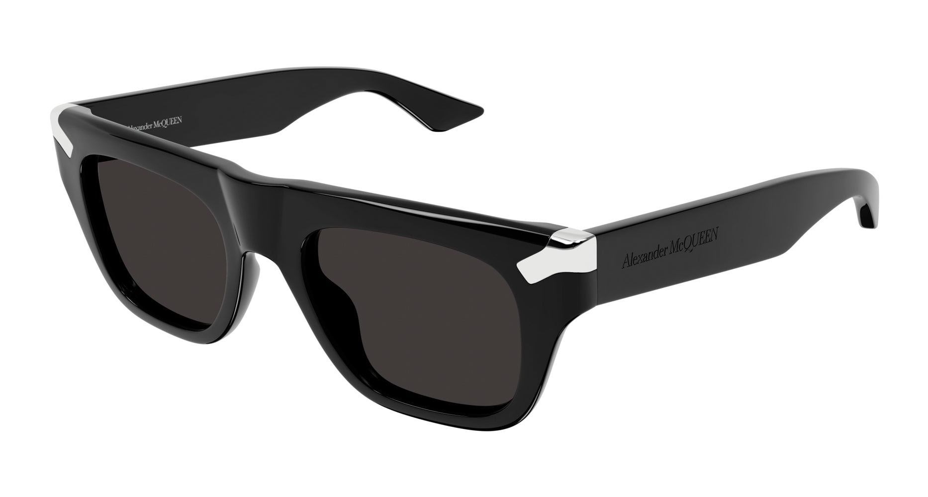 Alexander Mcqueen AM0441S Rectangle Sunglasses | Fashion Eyewear US