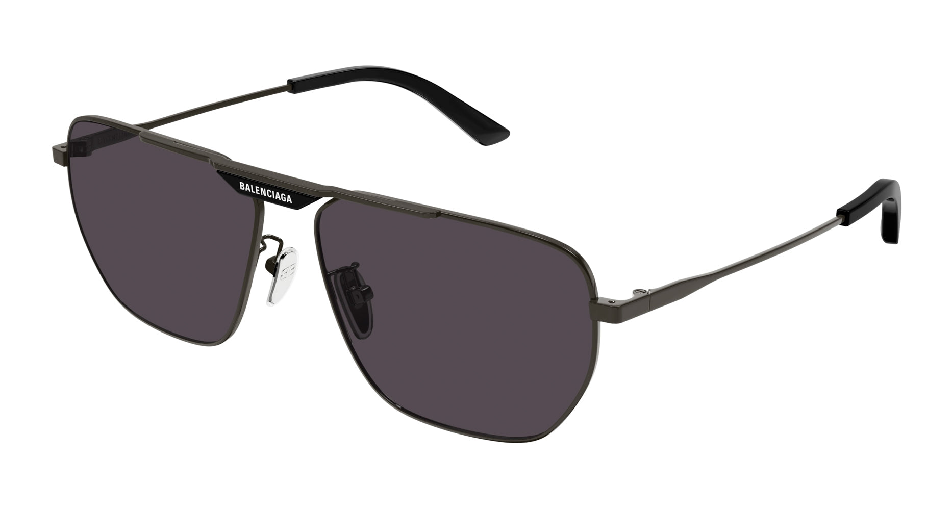Balenciaga BB0298SA Rectangle Sunglasses | Fashion Eyewear US