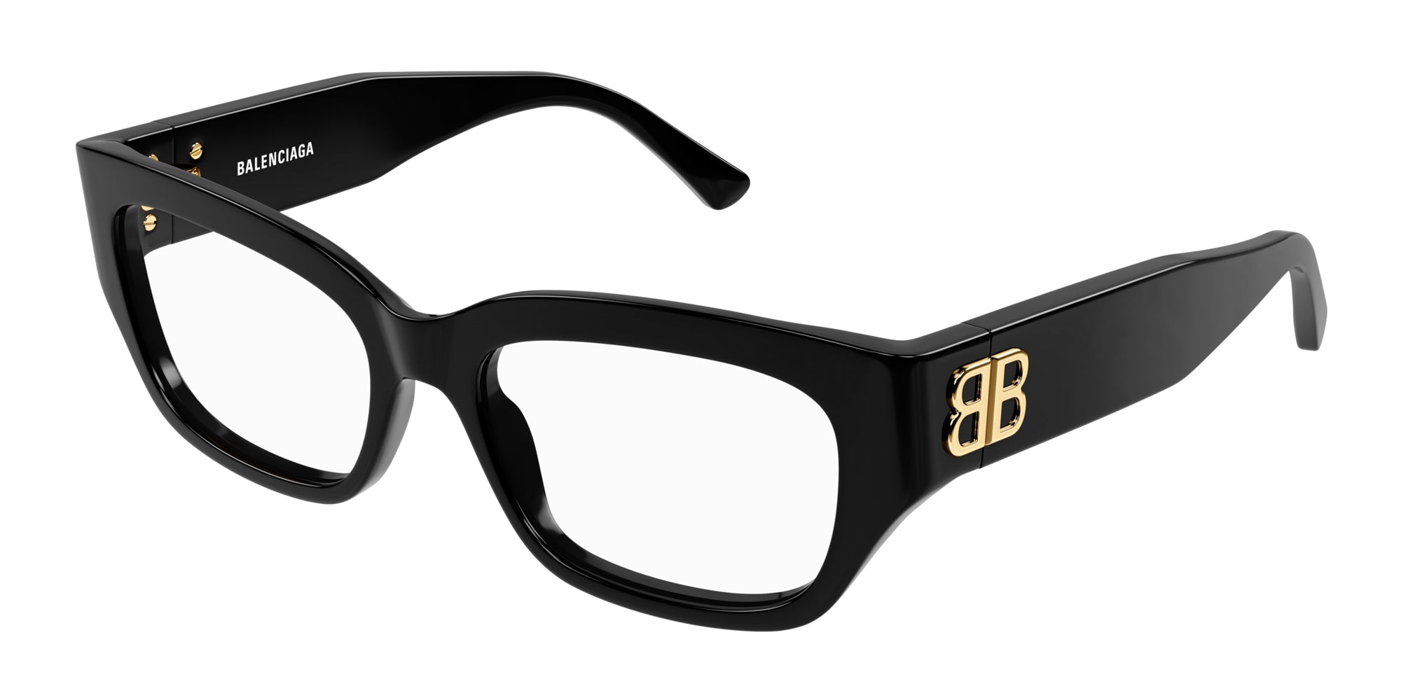 Balenciaga BB0363O Square Glasses | Fashion Eyewear US