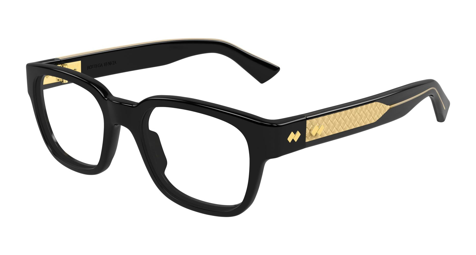 Bottega Veneta BV1403O Square Glasses | Fashion Eyewear US display picture 1