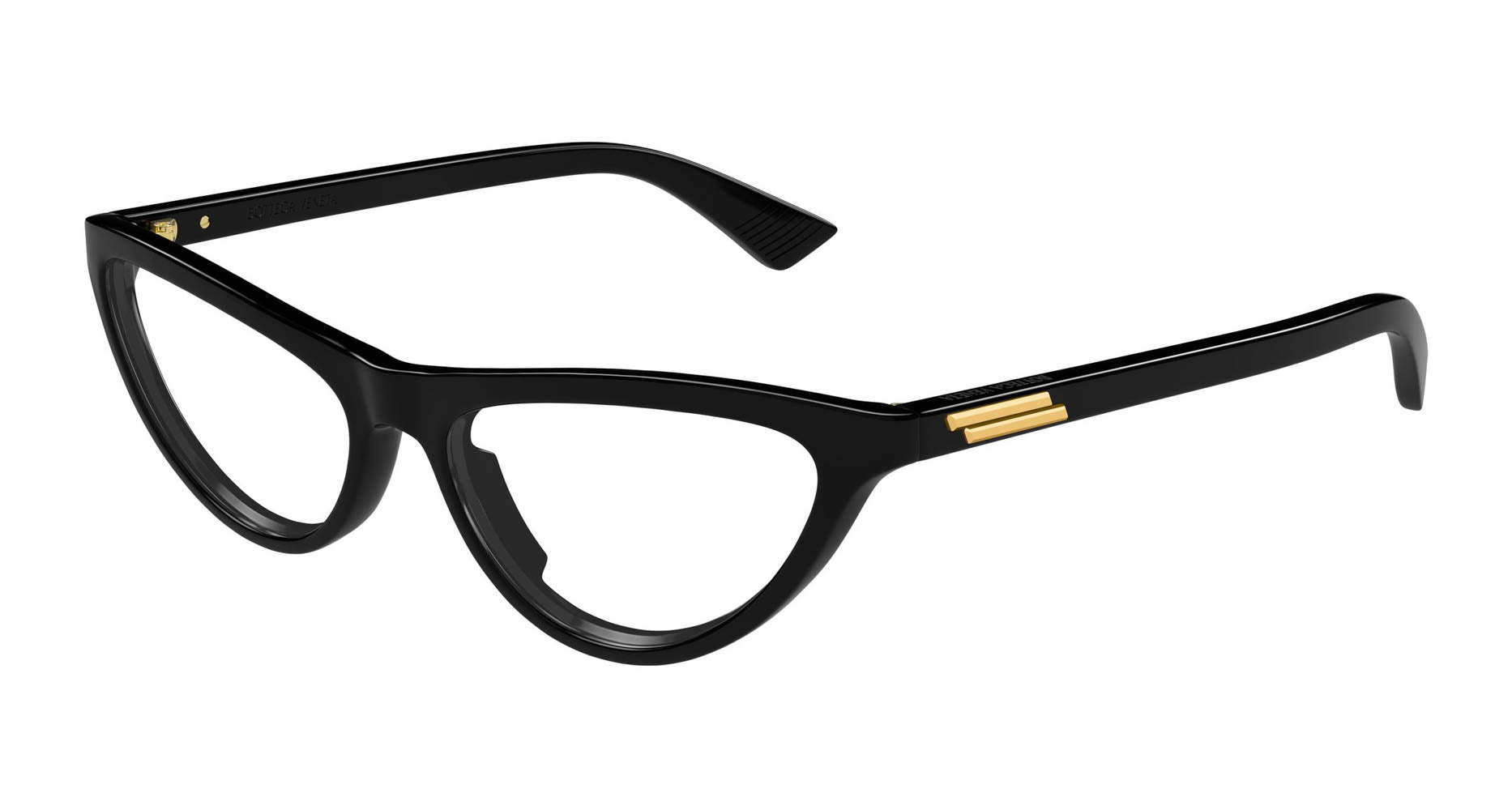 Bottega Veneta optical glasses BOTTEGA VENETA EYEWEAR D-Frame Recycled-Acetate and Gold  main image 3