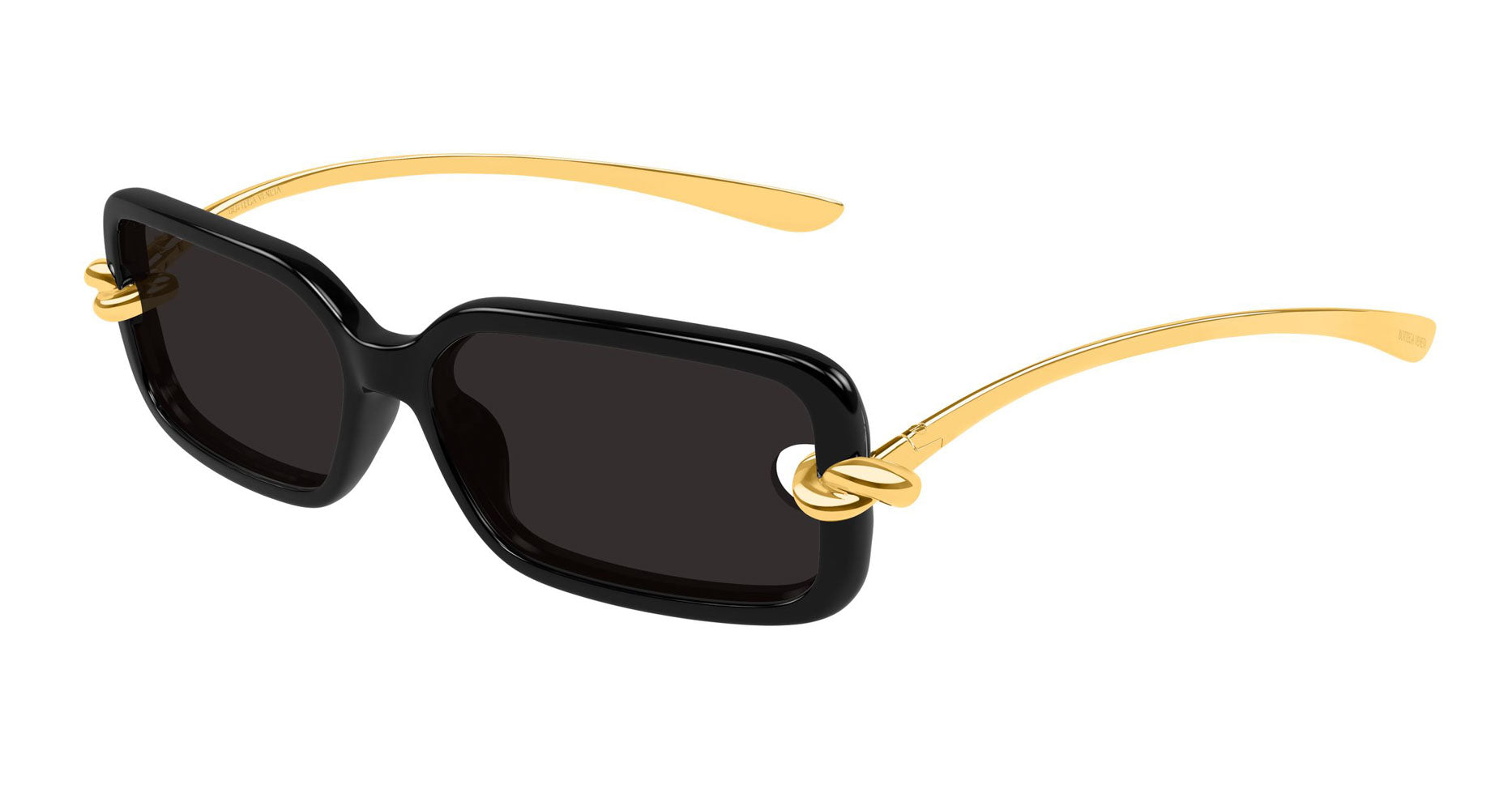 Bottega Veneta BV1439S Rectangle Sunglasses | Fashion Eyewear US
