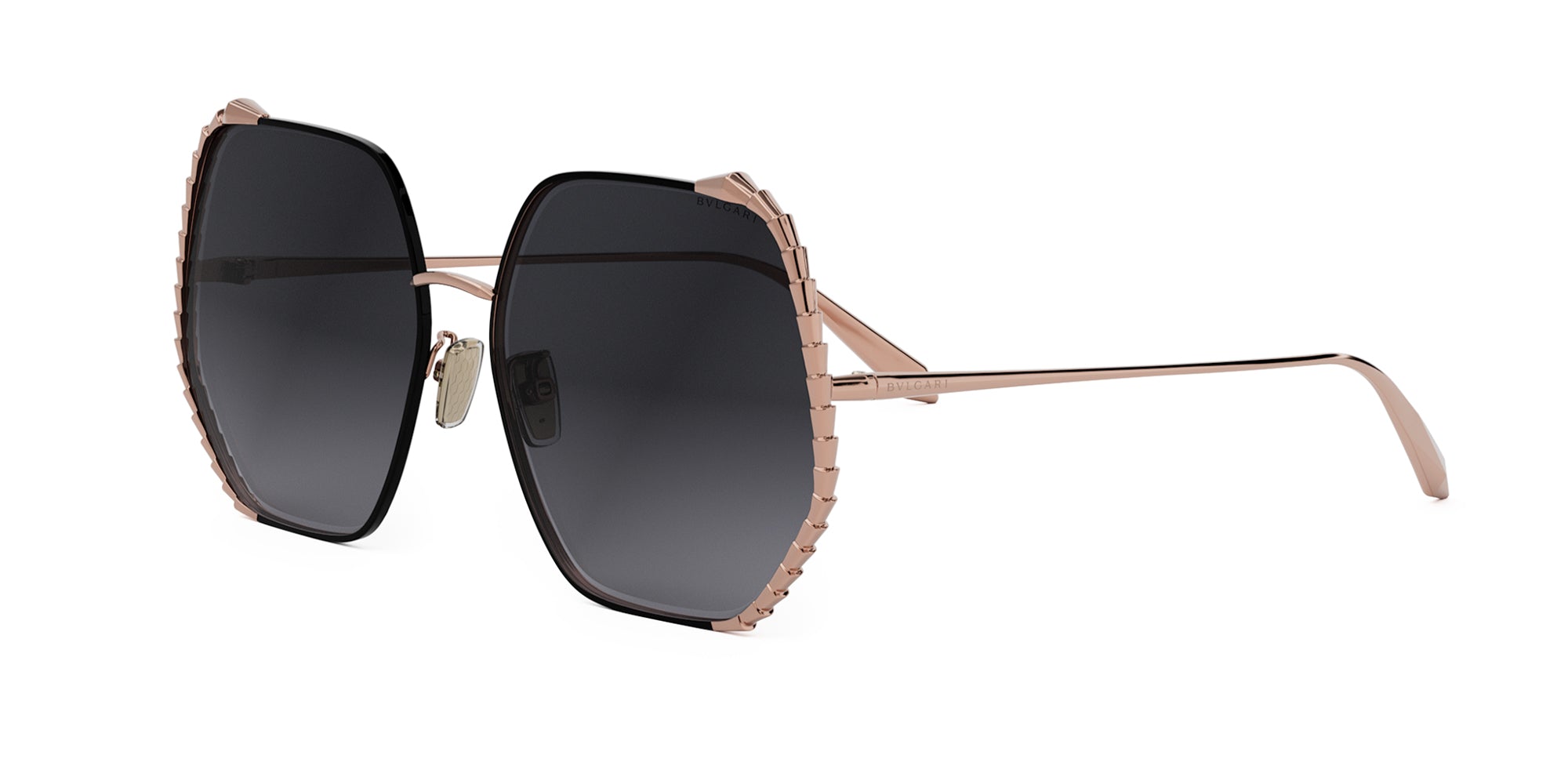 Bvlgari Serpenti BV40004U Square Sunglasses | Fashion Eyewear display picture 1