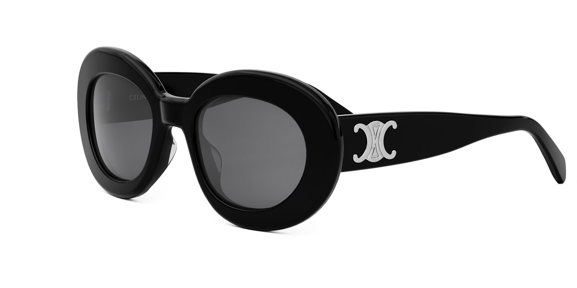 CELINE Triomphe CL40312U Oval Sunglasses | Fashion Eyewear US