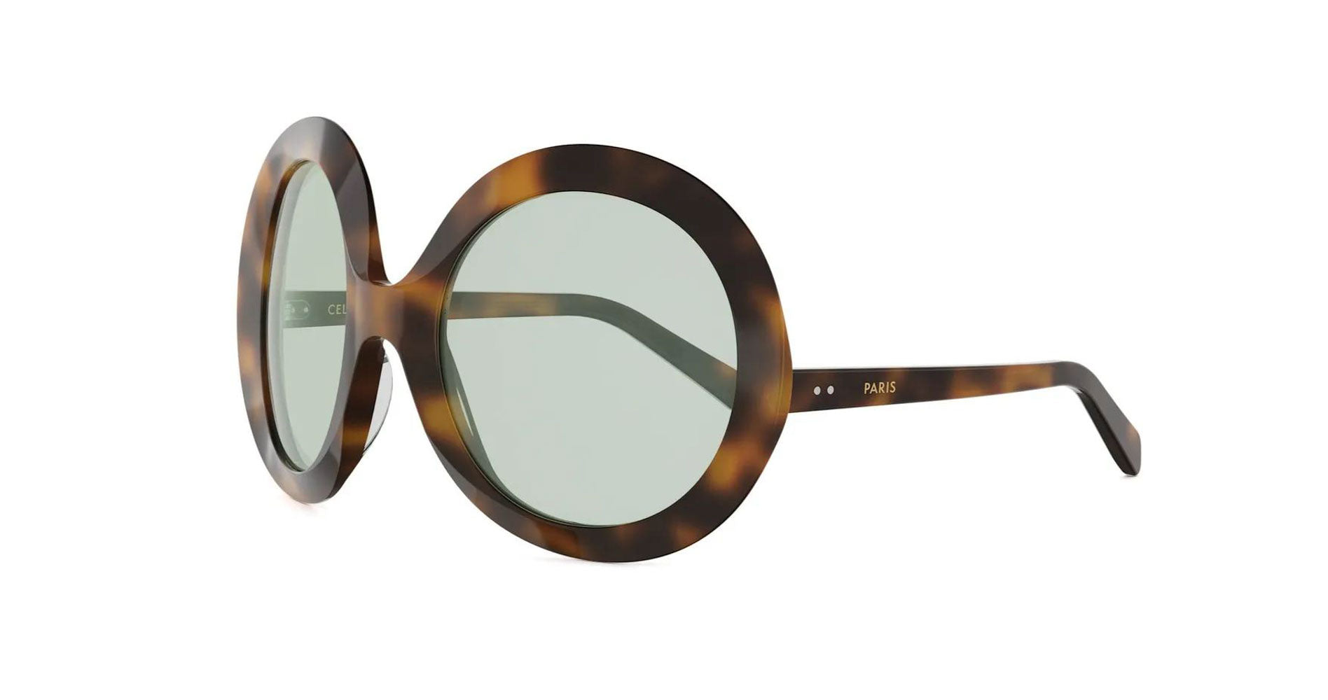 Celine Disc CL40345I Round Sunglasses | Fashion Eyewear US