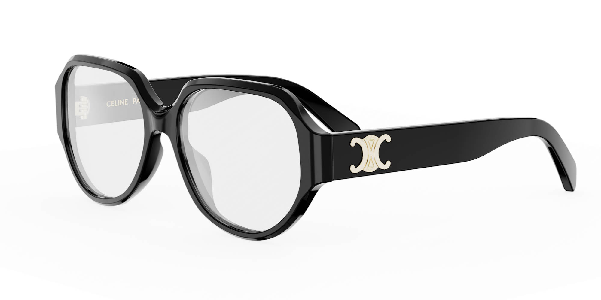 CELINE Triomphe CL50165I Oval Glasses | Fashion Eyewear US