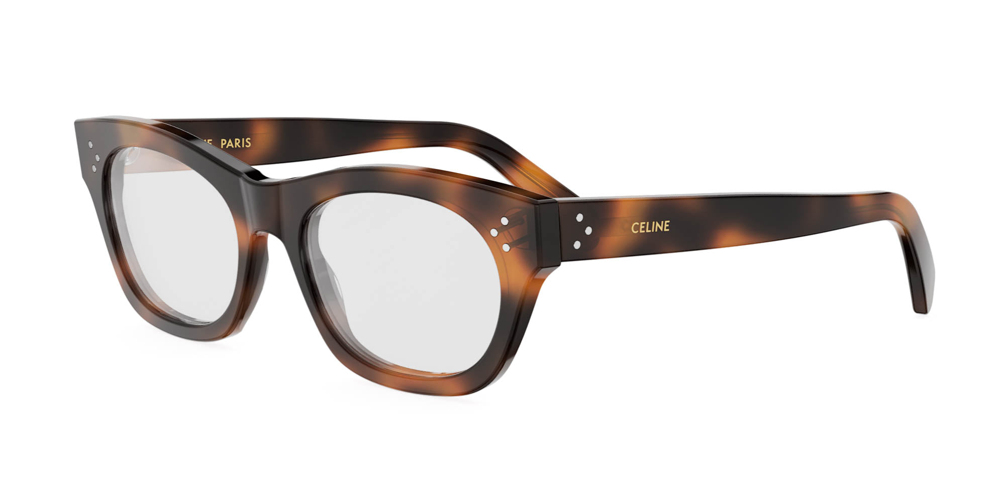 CELINE 3 Dots CL50166I Cat Eye Glasses | Fashion Eyewear US