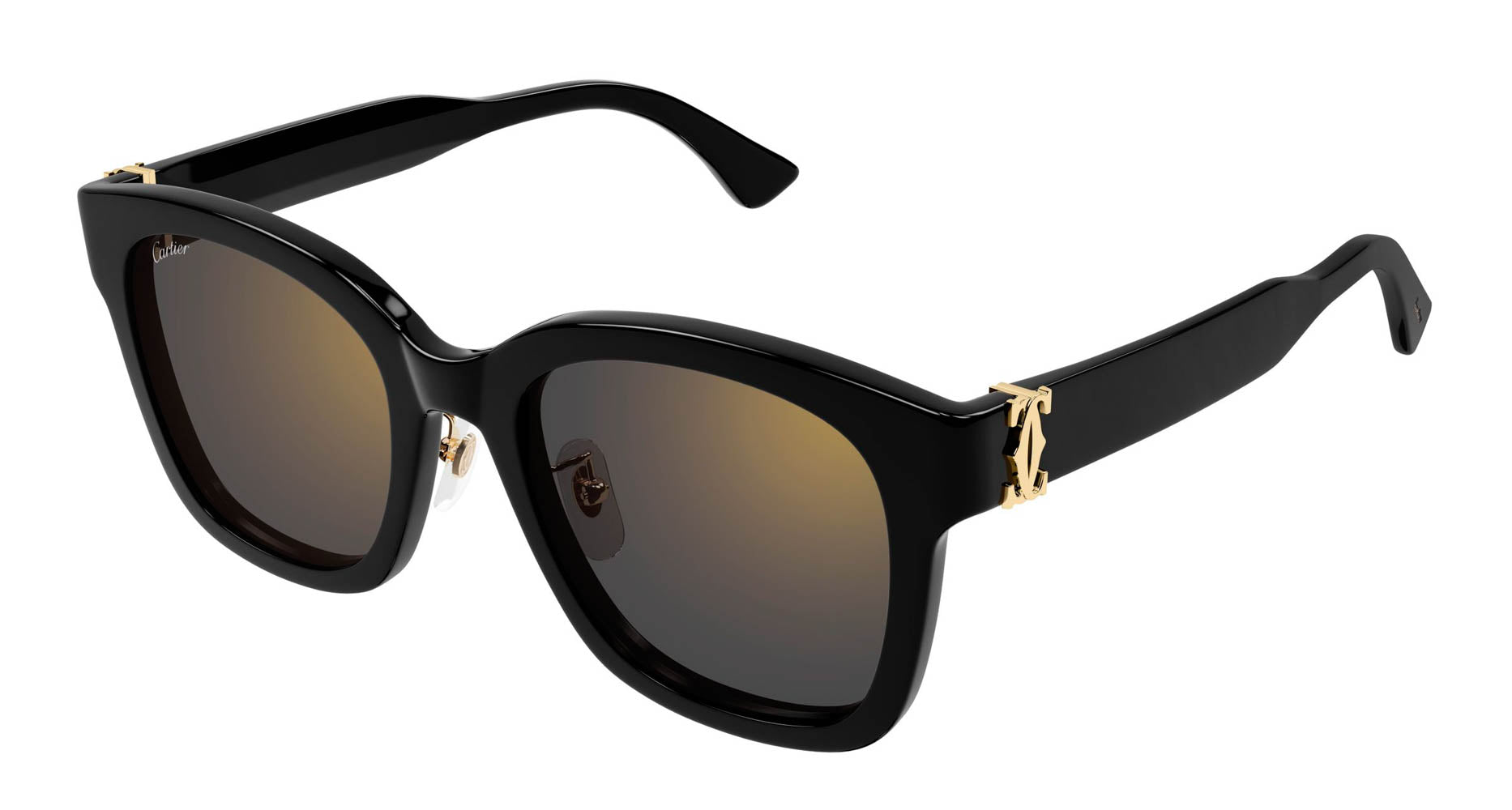 Cartier(カルティエ) サングラス Cartier CT0589SA Square Sunglasses | Fashion Eyewear US