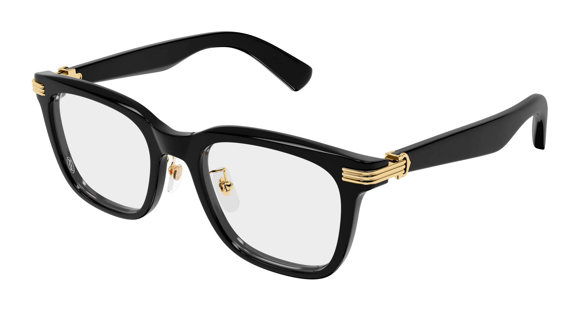 Cartier CT0617OA Square Glasses | Fashion Eyewear