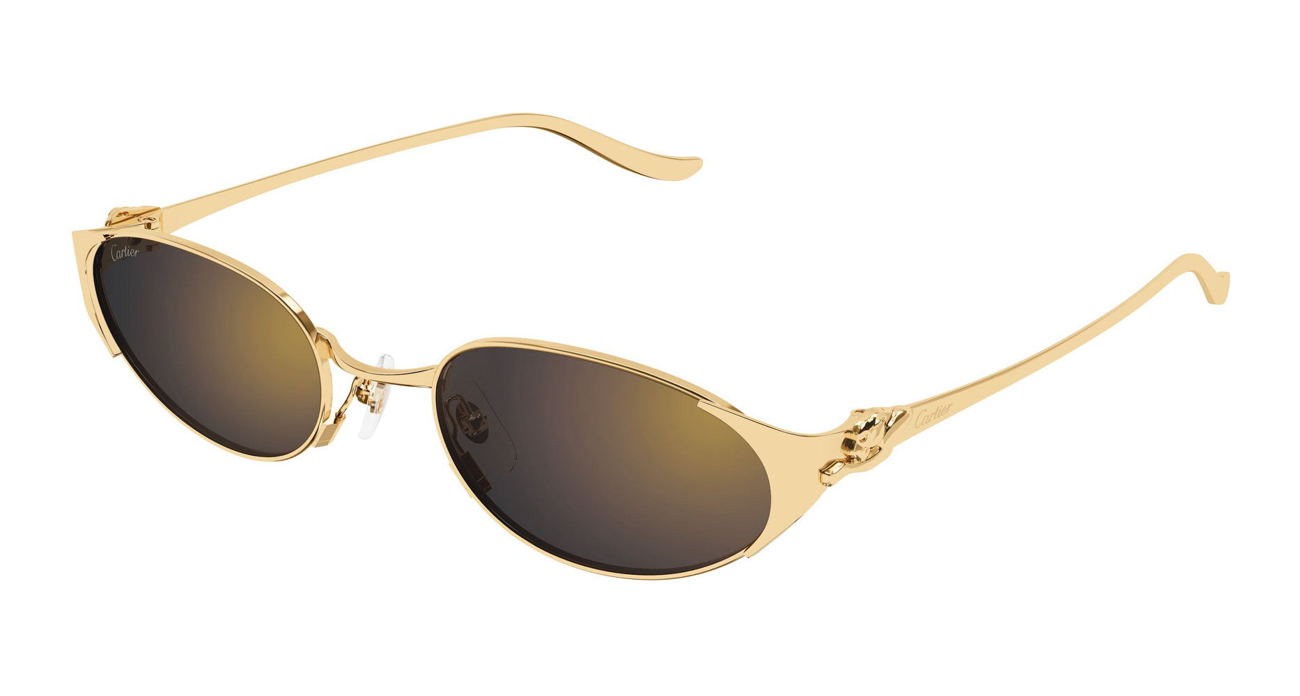 Cartier CT0630S Oval Sunglasses | Fashion Eyewear US